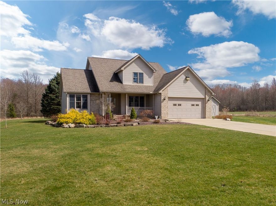 Check out this amazing, 3 bed, 3 bath home In Fowler Twp. on over an acre of land! This Over 2800+ Sq. Ft. home features a loverly formal dining room, large living room, eat in kitchen with appliances that stay, a first floor laundry room, attached 2 car garage, a large master bedroom suite, a walkout sliding glass door to the beautiful backyard, and this only on the first floor!  A fully finished basement can be used as a mother living space or another bedroom.  Comes equipped with a water softener system and newer furnace and ac handler.  Upstairs you will find 2 large bedrooms and another full bathroom. All of this comes with a one year home warranty for your peace of mind.  Call today to schedule your private viewing of this must see home!