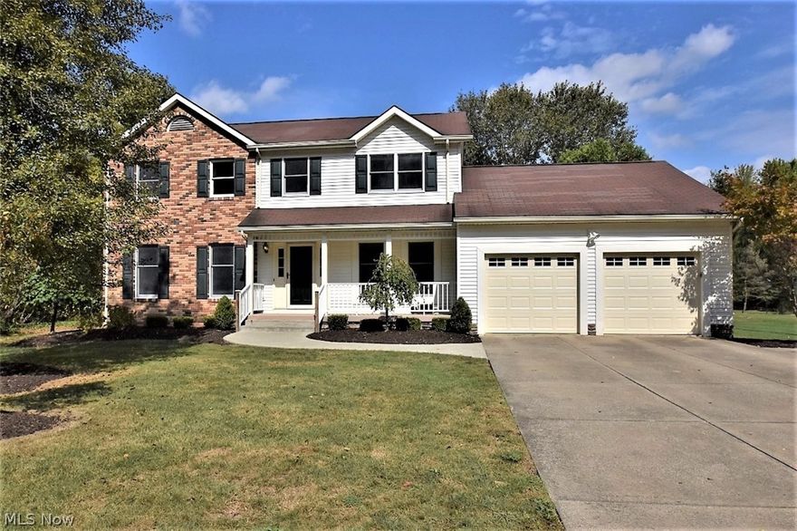 Amazing location in the sought after community of Hudson! This lovingly maintained classic colonial is nestled on a beautiful lot. As you enter through the foyer you are greeted by an office/media room and a spacious dinning room.   The foyer continues and opens to today's open concept living with rich hardwood floors, a wonderful kitchen with gorgeous granite, stainless appliances, loads of cabinetry ,an eating area and hearth room which is open to a sprawling family room with vaulted ceilings. Enjoy the outdoors in the inviting large sunroom. Convenient 1st floor laundry room.  Relax in the upstairs master suite complete with a fully renovated beautiful bathroom and walk in closet. There are three other genorous sized rooms and another full bath. The lower level boast a 2nd family room, perfect for your family! There is lots of storage includng a wine cellar. Award winning schools. Exceptional value, rare opportunity! Easy access to I-480 and the turnpike.