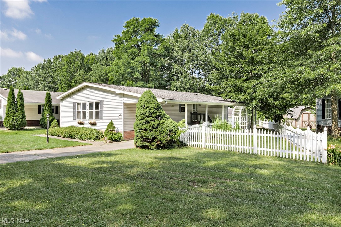 Welcome to a fantastic opportunity to own a home in Troy! This well-maintained property features three bedrooms, two full bathrooms, and a spacious open living room perfect for gathering. The home has been freshly painted throughout and features brand-new flooring across the entire interior, including updated sub-flooring and new floors in the laundry room. You'll love the stylish new countertops in the kitchen and both bathrooms, along with the peace of mind that comes with a brand-new hot water tank. The oversized primary suite includes a generous en-suite bathroom, offering comfort and convenience. Outside, enjoy the large wired storage shed and the fully fenced backyard?the only one in the association! Located just minutes from LaDue Marina and Route 422, this move-in ready home offers both comfort and convenience. Come take a look! You won't want to miss it!
