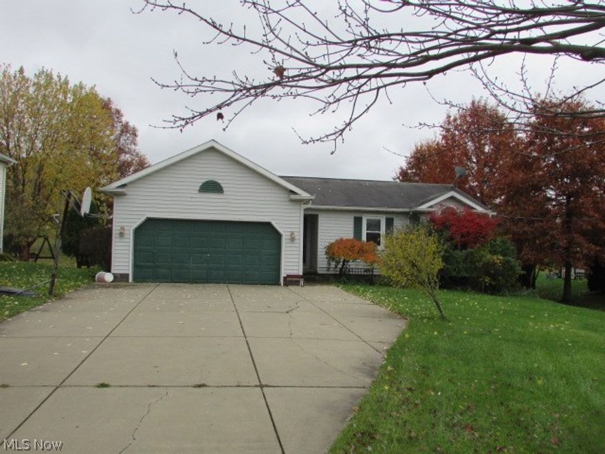 Ranch home with 3 bedrooms and 2 baths. 2 car attached garage and deck.