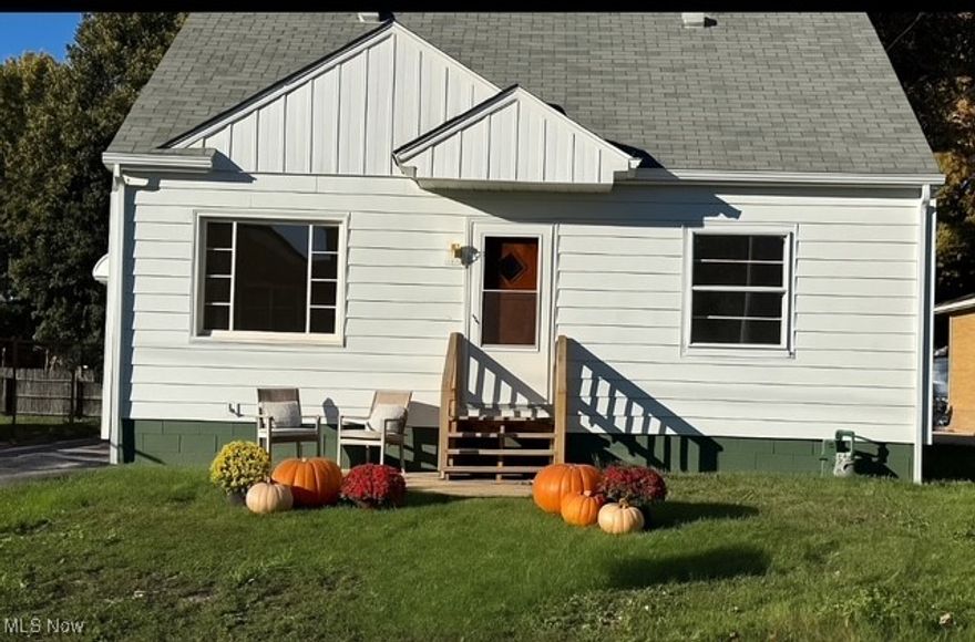 Discover your dream home in Firestone Park! This beautifully renovated 3-bedroom, 2-bath Cape Cod has been updated from top to bottom to deliver comfort and style. Step into the stunning eat-in kitchen, complete with quartz countertops, stainless steel appliances, a farmhouse sink, luxury vinyl flooring, and a custom backsplash,perfect for cooking and entertaining. Enjoy the spacious main floor living room, ideal for gatherings, plus two generously sized bedrooms with new carpeting. The bathroom combines timeless tile with contemporary finishes, featuring a custom shower for a spa-like feel. Upstairs, a large, versatile bedroom offers built-in dressers, a headboard/desk combo, and plenty of storage, an ideal space for guests, a home office, or a retreat. The spotless basement expands your living space with a recreation room, additional shower, toilet, and laundry area. The oversized garage provides flexible options for storage, a workshop, fitness area, or even a patio conversion overlooking the shaded backyard. Located within walking distance to local shopping, and restaurants, and just minutes from major highways, this home truly offers the best of convenience and charm. Don’t miss your chance to own this move-in-ready gem. Schedule your showing today!