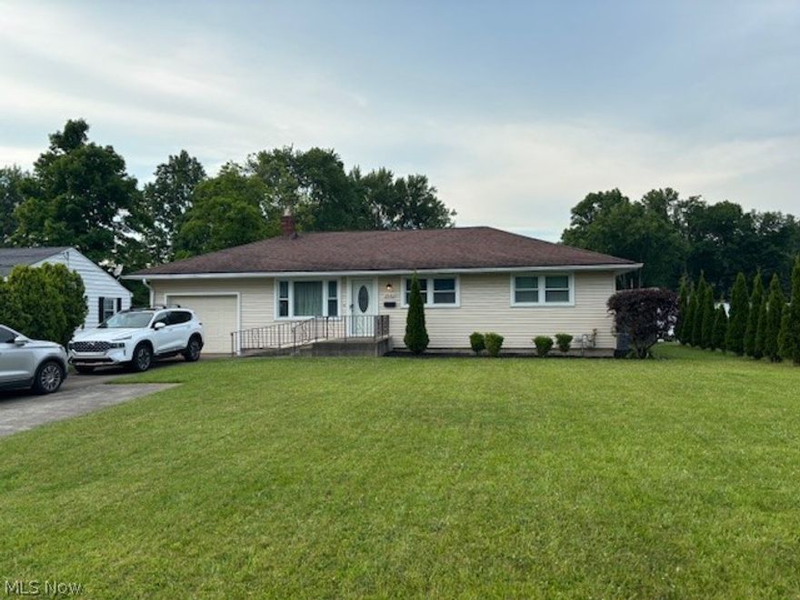 Custom ranch in a beautiful location of Boardman features three bedrooms, two full baths, eat in kitchen with appliances, sunroom, and large backyard fenced in for privacy. Updates: furnace and central air 2012, hot water tank 2012, roof 2012, newer vinyl tilt in windows, remodeled bathroom, kitchen and newer carpeting in all three bedrooms within the last 5 years.