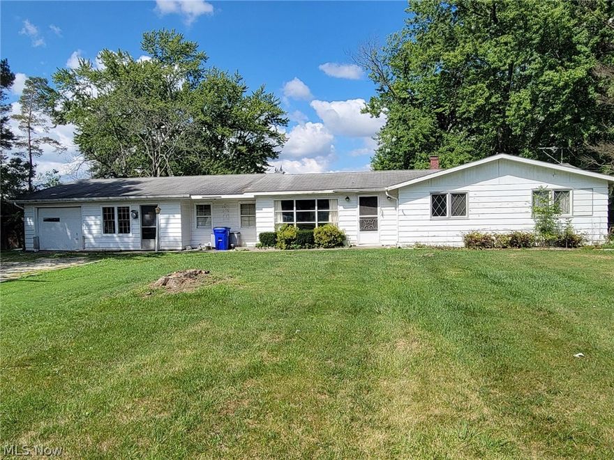 Here's an amazing opportunity to bring this sprawling 2000+ square foot ranch back to life. Centrally located in the great city of Aurora, this ranch has so much potential. This home sits on an acre of land in a very quiet neighborhood. Seller has already completed the demo work. Bring your design ideas and your crew and when you are finished, you will have instant equity.