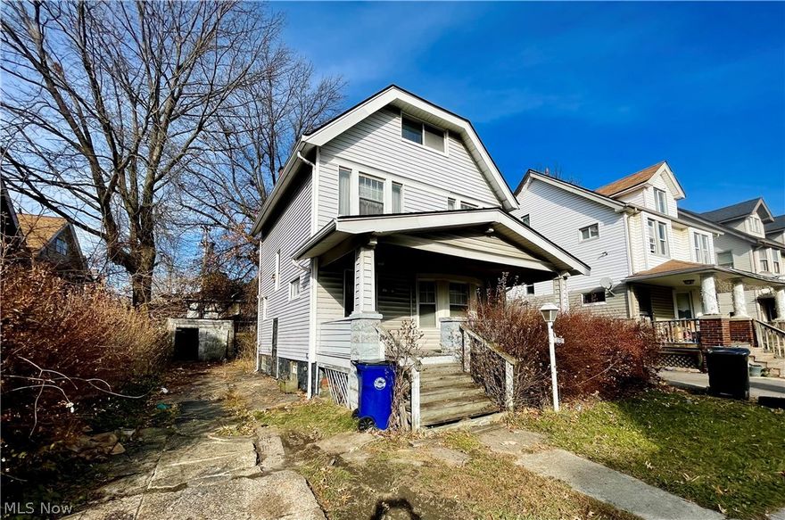 COLONIAL HOME WITH MUCH POTENTIAL!! Offering 4 bedrooms/1 full bathroom, large living room with fireplace, formal dining room, full basement, and updated electrical. Schedule your private showing today!