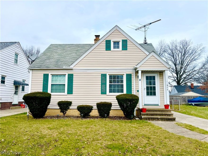 WELL MAINTAINED SPACIOUS CAPE COD!! Offering 4 bedrooms, 2 bathrooms, newer windows throughout, updated electrical, beautiful hardwood floors, finished basement with fireplace, appliances included, tons of storage throughout, and fenced in backyard with paved patio. Within close proximity to local shops, schools, restaurants, parks and major highways. Making this property perfect for everyone! Schedule your private showing today this one won't last long!