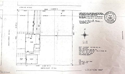 Tiny photo for 365 Lyons Avenue, East Palestine, OH 44413 (MLS # 5146081)