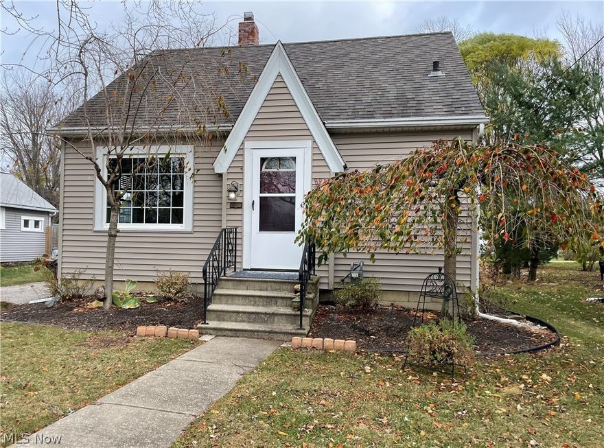 Rare opportunity in the heart of Vermilion!  Desirable quiet street just a stroll away from all that downtown Vermilion has to offer.  Secondary access from rear drive/alley allows you space to park your boat or RV in the backyard! Property includes large master bedroom with dual closets and space for an office or dressing room.  Another bedroom on the main floor offers a walk-in closet.  Refinished hardwood floors throughout most of the home & many built-ins for storage and display.  Newer kitchen with maple cabinets & charming eat-in nook.  Both baths have been nicely updated.  Spacious basement has finished rec room, full bath, laundry and separate storage room.  Oversized one car garage also has attached heated office space/art studio with closed cell spray foam insulation on walls and ceiling.  Tremendous rental potential. Turn-key ready.  Owner is a licensed real estate agent.