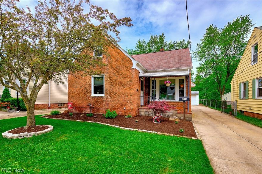 Welcome Home to this delightful Lyndhurst Cape Cod. Enter into the home to a spacious Living Room with 2015 carpeting & large picture window allowing natural light to fill the home. Enjoy an open-concept feel with the Living Room flowing to the Dining Room with built-in shelves. Updated Kitchen features white wood cabinets, glass & ceramic backsplash & newer Stainless Steel Appliances. Nice Family Room addition on the rear was recently remodeled features 3 walls of window to overlook your backyard this is a versatile space for an office or entertaining. Two nicely sized Bedrooms on the first floor. Updated Main Bathroom with fresh paint & newer vanity & toilet. Upstairs is a large Third Bedroom w/ two closets, built-in drawers & cabinets. The Lower Level offers a great space with a Rec Room perfect for play & a Bonus Room that is currently being used as an in-law suite w/ a second Full Bathroom. Laundry Area features new 2020 Washer & Dryer. Backyard is fully fenced in w/ a gate & feat