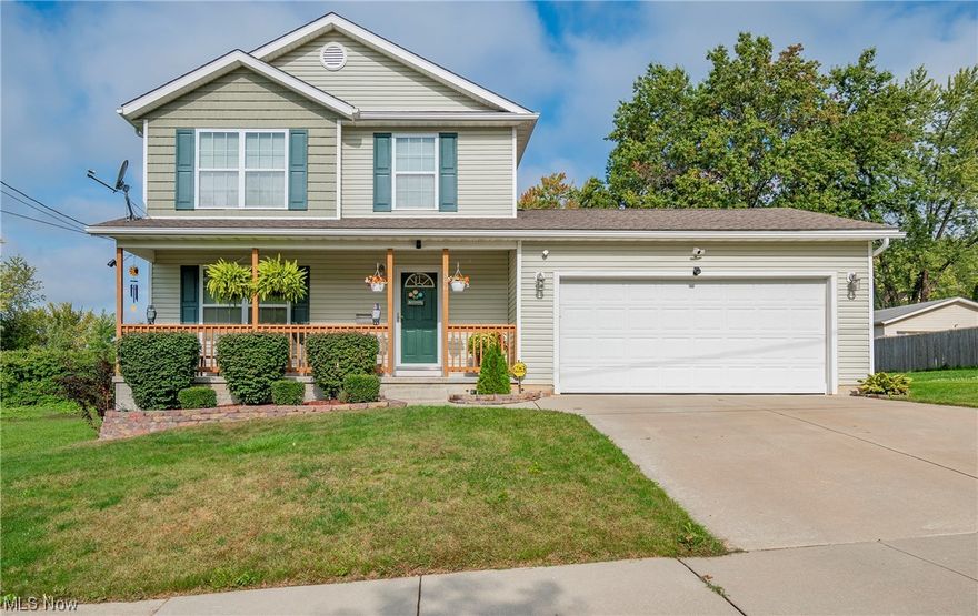 Welcome home to 396 Kline Avenue! Don't miss this beautiful, well-kept colonial boasting 3 bedrooms, 2 bathrooms, and a large backyard! Enter from your front porch into your main living area offering a living room, dining room, and a spacious kitchen. Venture to the upper level to find three bedrooms and your second full bath. Brand new carpet in 2 of the 3 bedrooms. The owner's bedroom features two walk-in closets! A great sized deck sits right off the dining room and overlooks your oversized backyard, perfect for entertaining. Full basement and attached 2 car garage. New washer, dryer, and dishwasher 2023. Don't hesitate to make this beautiful home on a peaceful street your own. Schedule your private viewing!