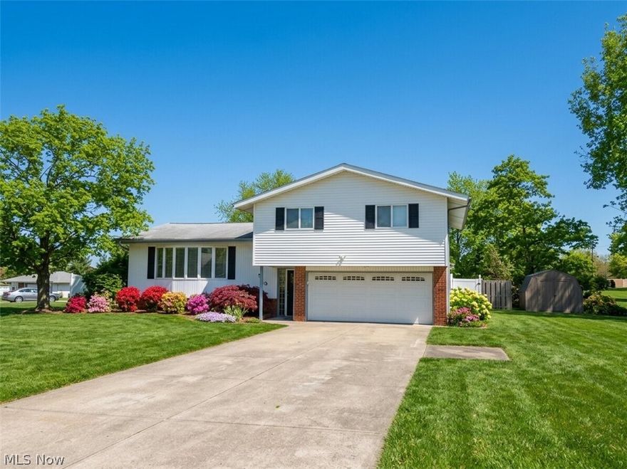 This beautifully updated split-level home in Parma features 4 bedrooms and 2.5 bathrooms and offers a bright, open main floor with a seamless flow between the living, dining, and kitchen areas, making it ideal for both everyday living and entertaining. The updated kitchen includes brand new stainless steel appliances, ample cabinetry, and modern finishes, while the convenient first floor laundry adds everyday ease. Upstairs, you will find four well sized bedrooms, including a comfortable primary suite, along with updated bathrooms. Additional highlights include a full basement that provides excellent storage or potential for future living space and a 2 car attached garage. This move in ready home combines space, functionality, and fresh updates in a location close to parks, shopping, and major highways.