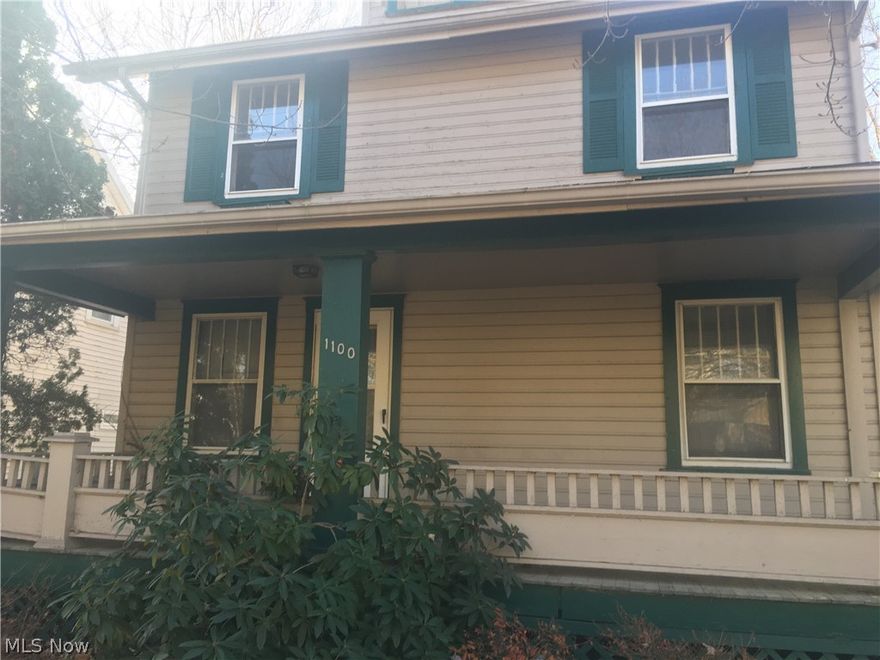 North Hill home for rent! FRESHLY PAINTED! Enjoy the covered front porch, the spacious living room, dining room with bay window. Both have wood flooring. The kitchen leads into  a sun room (stove and refrigerator will be provided by landlord). The basement has been recently finished to include new carpet. Basement also as fake fireplace, half bath, and laundry hook ups.  The full size bathroom and three bedrooms are located on the second floor. Location is close expressway entrance, retail, and restaurants.  Landlord may consider a pet with a non refundable pet fee.