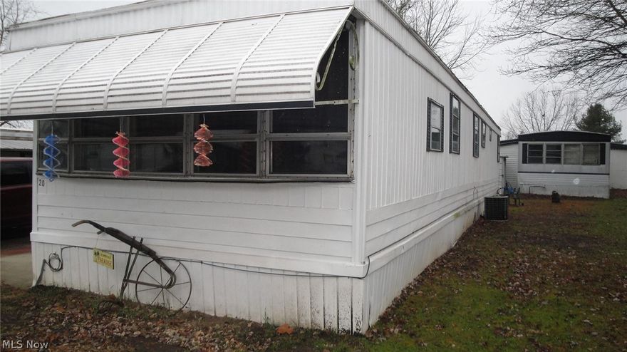 2 bedrooms,1 bath with spacious living area to the kitchen. The buyers did a lot of repairs & clean up of yard. Cash or line of credit buyers only. Have to be approved by Indian Head Village.