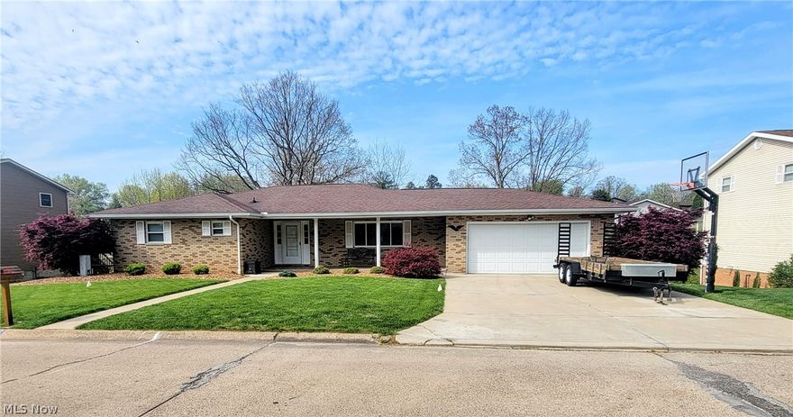Welcome home! This well maintained, all brick, ranch is just what you've been waiting for. Nestled in a cozy well established neighborhood and conveniently located, this home offers 3 bedrooms 2.5 baths, spacious eat in kitchen, two stall garage, walk out basement with patio and an adorable outdoor grilling area; not to mention the perfect hillside for sleigh riding. You don't want to miss this opportunity to call this house your home; call to schedule a showing today!