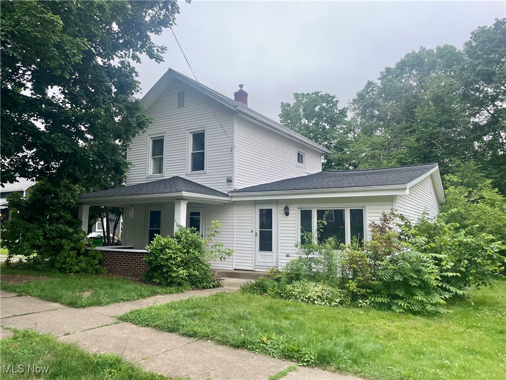 Great opportunity to snag this 3-4 bedroom home on a nice sized city lot. The first floor features a large living room, one bedroom, full bathroom, and laundry hookups. The first floor also offers a second living space that could be used for an office or bedroom. The second floor is where you will find two more bedrooms and a second full bathroom. The outside space offers a spacious backyard and nice sized deck.