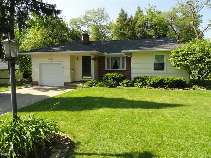 Charming ranch in excellent condition with multiple updates.  Foyer entry, spacious and open formal living and dining rooms with crown molding and wood burning fireplace and French doors to cozy enclosed porch overlooking 2 decks and beautiful fenced back yard.  Eat in kitchen.  Lower level rec room plus 4th bedroom or office.  Updates include new furnace and AC in 2015, windows in 2010, roof, gutters & downspout in 2007, attic and house insulated in 2008, updated bathroom in 2008, washer, dryer in 2008, range 2015, water heater 2011 and more!  Don't hesitate to see this one!