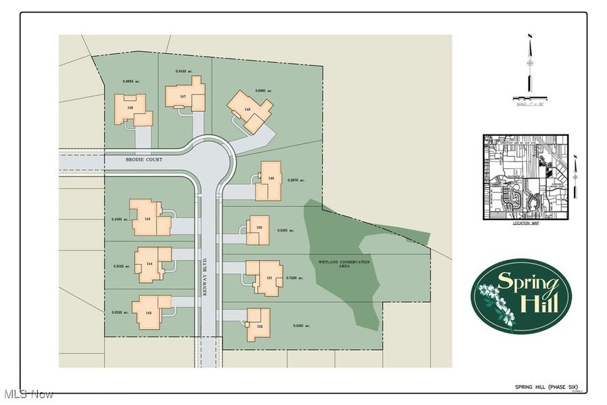 Welcome to Spring Hill, one of Green’s premier communities. These spacious home sites offer the perfect canvas to build your dream home with your preferred builder. Enjoy city utilities, scenic surroundings, and a peaceful setting just minutes from shopping, dining, and top-rated Green schools. Each lot offers flexibility in home style and layout while maintaining high community standards — minimum 2,000 sq ft for ranch homes, 2,400 sq ft for two-story homes. Enjoy the serenity of suburban living with the convenience of being close to major highways, golf courses, and everything Green has to offer. Don’t miss your chance to own in one of the area’s most sought-after neighborhoods — bring your builder and start designing your forever home today!