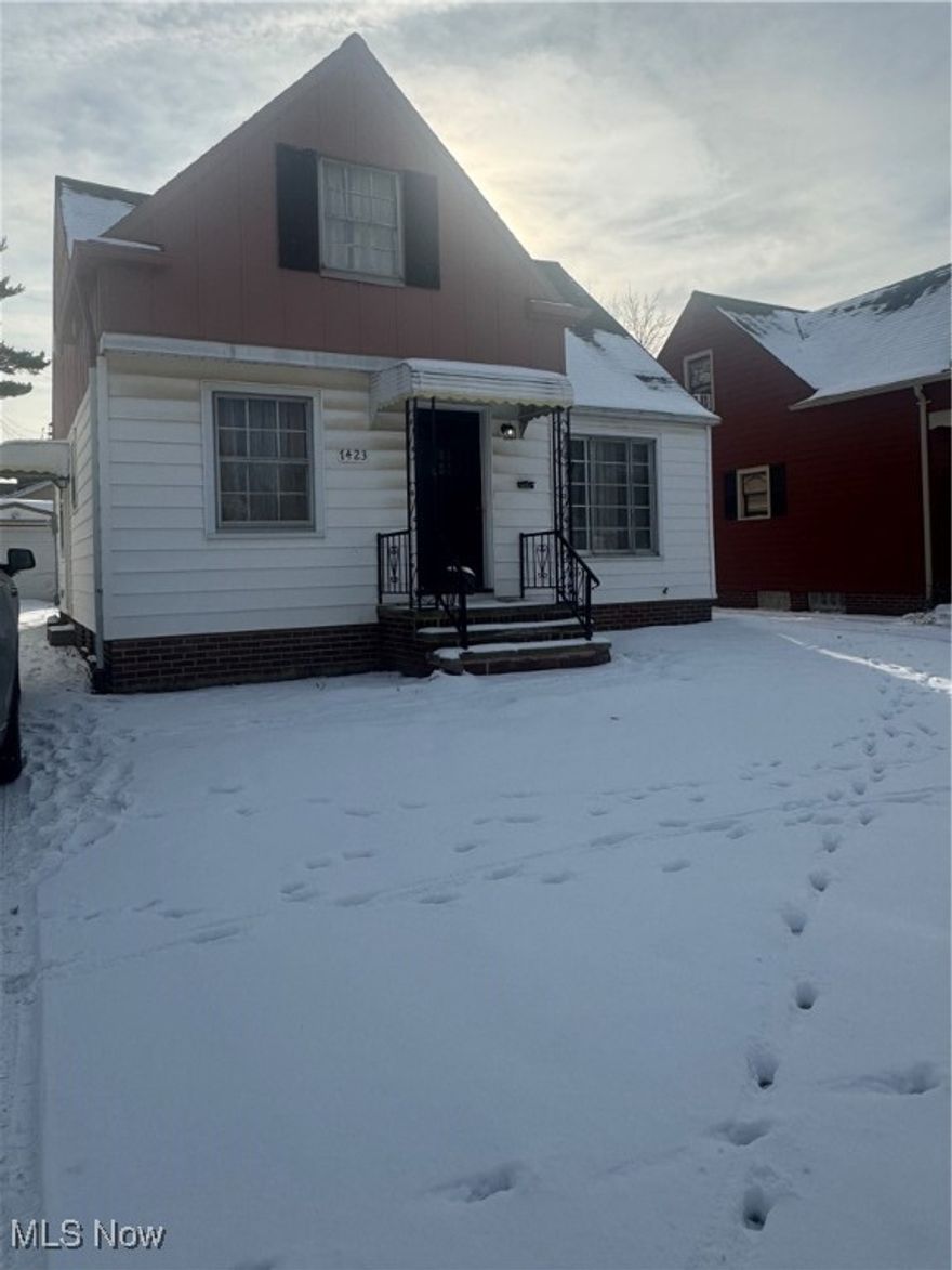 Welcome to 7423 Woodhaven Ave in the heart of Brooklyn Ohio.  Property boast four full bedrooms two bathrooms and eat in kitchen and a partially finished basement.  There are two bedrooms on the first floor within easy access, and two additional bedrooms spaced apart on the second floor. The main bathroom on the first floor is set cozy and available for the homes layout, bathroom has updated ceramic tiled bath and shower.  Kitchen has had some updates which include ceramic tile backsplash, vinyl flooring and butcherblock countertops.  For those cold winters and hot summers, central heat and air conditioning is a must and these units were updated in 2024.  Westside Gem, close to many amenities and public transportation.