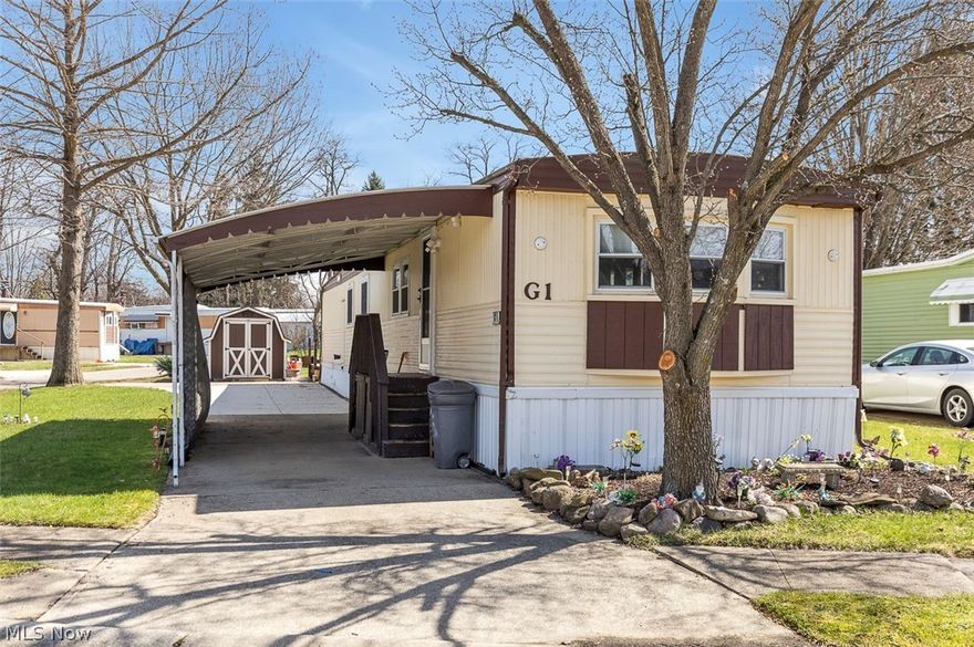 Step into a space that feels instantly comfortable, where everyday living just works the way it should. Located in Brookdale Mobile Home Park in Medina, this 3-bedroom, 2-bathroom home blends practicality with charm, offering a layout that makes the most of every square foot while giving you room to relax, unwind, and enjoy. The heart of the home is the spacious kitchen—bright, functional, and full of character. With plenty of cabinet storage, generous counter space, and a layout that opens naturally into the main living area, it’s a space that makes cooking, gathering, and everyday routines feel effortless. Just beyond, the living room offers a cozy retreat with enough space to settle in comfortably, whether you’re hosting or enjoying a quiet night in. Both bedrooms provide privacy and flexibility, with the primary bedroom offering a comfortable escape and the second bedroom easily adapting to your needs—whether that’s a guest space, office, or hobby room. Two full bathrooms add convenience and make daily routines smoother. This home is designed to be move-in ready, with the option to include all appliances and furniture—making your transition simple and stress-free. Recent updates like newer windows bring in natural light while helping with efficiency, adding both comfort and value.
 Step outside and you’ll find one of the true highlights: a brand-new deck that creates the perfect outdoor extension of your living space. Whether you’re enjoying fresh air, entertaining, or just taking a moment to unwind, this space delivers. The oversized driveway offers ample parking, while the detached shed provides valuable storage for tools, seasonal items, or hobbies. Set within Brookdale Mobile Home Park, this location offers easy access to the best of Medina—shopping, dining, and everyday conveniences—while maintaining a relaxed, low-maintenance lifestyle.