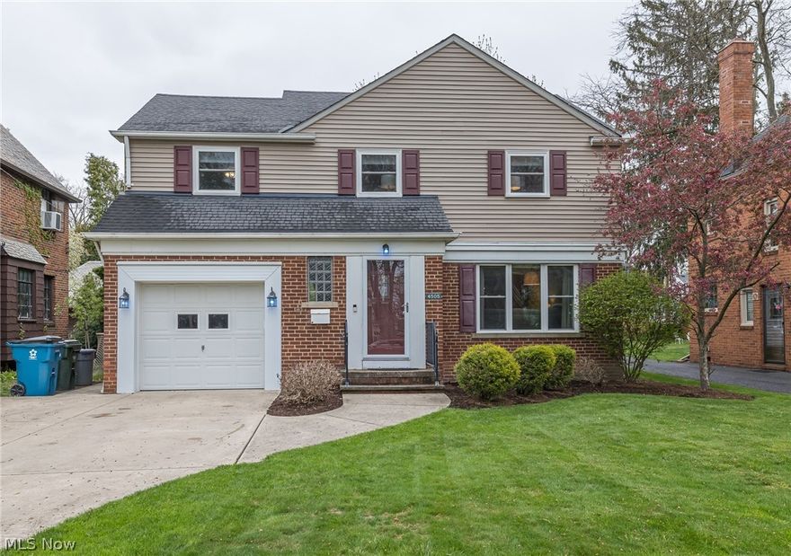 Move-in ready home in perfect location! Within seconds to schools and minutes to local shopping, eateries, recreation center, library, metroparks & Fairview Hospital. Coming up on the home, you'll notice the inviting curb appeal. Entering, you'll enter into the living room with shiny hard-wood floors, a large picture window with plenty of natural light, custom built-in shelving, and a wood burning fireplace. From there is the dining room which is fully open to the large, expanded updated kitchen. Off of the dining room is a quaint four-season room that would make for a perfect "at-home" office. Also on the first floor is a half bath. On the second floor is an oversized primary bedroom with an walk-in closet, 2 additional large bedrooms- on of which includes a large balcony overlooking the backyard and a recently updated full bath. In the basement, you'll find a recently finished rec room taking up half of the basement. Also the utilities and laundry. Outside is a large backyard with a