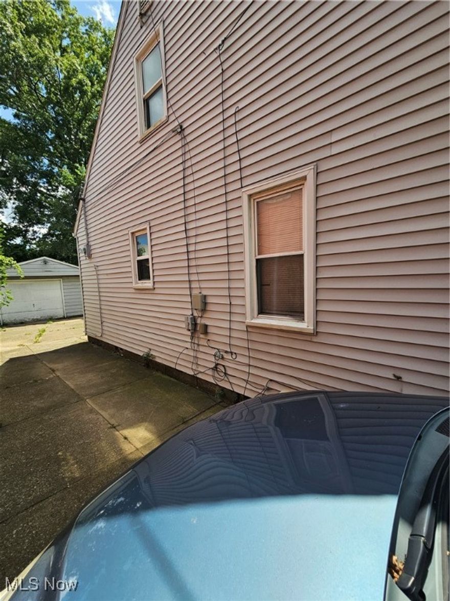 Opportunity knocks with this 3-bedroom Cape Cod, offering solid bones and ready for your personal touch! Featuring 2 bedrooms on the first floor and a large 3rd bedroom on the second floor, this home also includes a full bath on the main floor. The property boasts a nice, good-sized backyard and a detached garage. Conveniently located near the 71 highway exit and just minutes from highway 90, it’s perfect for easy commuting. The home is being sold as-is—the seller will not make any repairs, and the inspection is for the buyer's knowledge only. Ideal for investors seeking a quick flip or anyone looking to add value with some TLC. Don’t miss out on this promising investment!