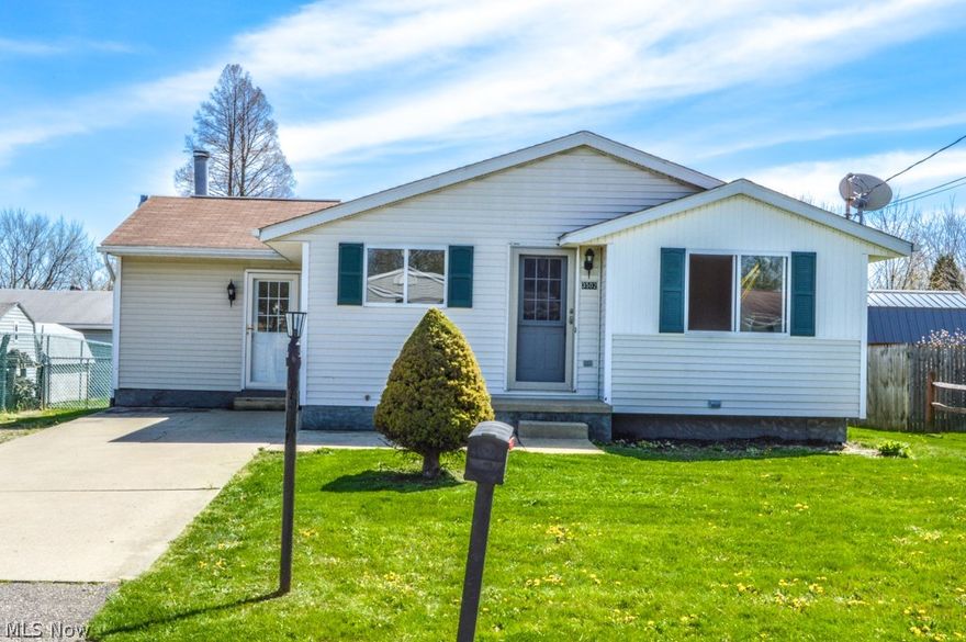 Beautiful completely remodeled open concept ranch home with modern finishes. Brand new kitchen cabinets and countertops, new carpeting throughout, new quality laminate floor in kitchen and hall. Entire home freshly painted, spacious updated bathroom and new front storm door absolutely nothing left to do but move in and enjoy. Large finished room in basement perfect for a man cave or family media room with new carpet. Additional family room with wood burning fireplace, could be used as a 4th large bedroom. Master Bedroom has access to your large deck. Complete with a spacious brand new fully fenced back yard perfect for the kids or pets.  All this on a quiet street close to shopping and a quick walk to the park. HW heater 2012. Put this on your must see list! Call today for a private showing.