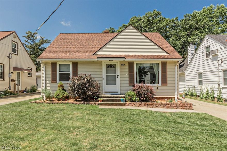 Wonderful property with fabulous spacious kitchen with beautiful corian counters and sharp black appliances. Two bedrooms on first and master bedroom on second. Two Full and one Half bath, one on each floor. Partially finished Lower Level with full bath. Updated electrical and newer windows. Spacious 2 car garage, Central A/C. Partially fenced yard with lovely garden and apple tree. Convenient location!