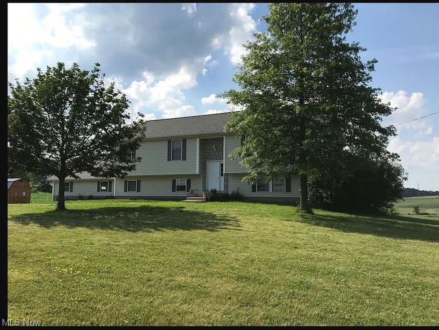 Amazing views and load of room!  4 bedrooms, 2 full baths on the main floor, lower level has family room and bedroom/office area.  Also enough room for a workout room!  Loads of space to enjoy!  2. 73 Acres.