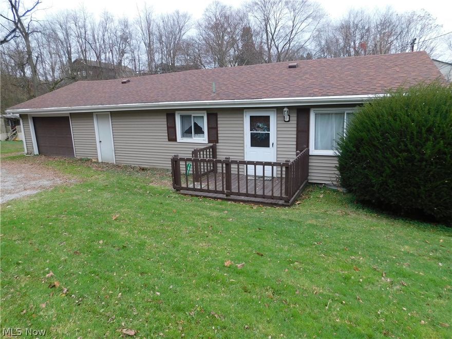 First time home buyer or downsizing this two-bedroom ranch home is perfect! Sitting on over a half an acre with a portion of the yard fenced in for the fur babies. The home is close to all amenities. Breezeway is enclosed so you can go straight from the house to the garage without ever getting wet. Garage is nice and roomy along with the breezeway you have plenty of storage. Put your own stamp on this home. Furnace, roof, gutters and hot water tank all within eight years. Don't delay, this one will not last!