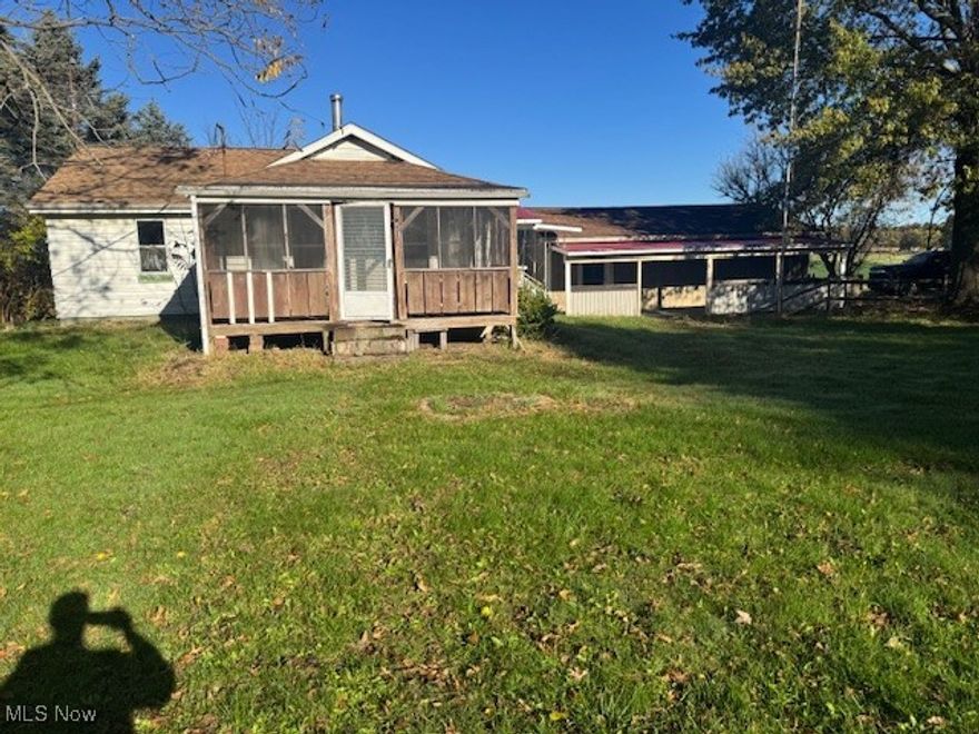 Come see this home featuring 2 bedrooms and 1 full bath. Outside you will find a nice size detached garage and a paved driveway.