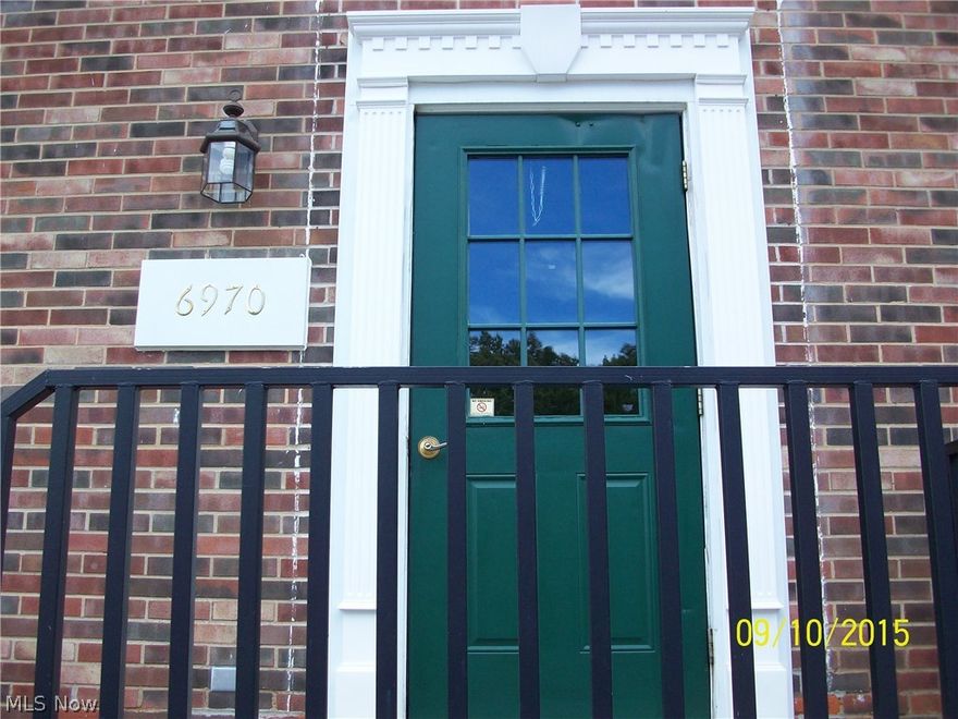 Highly desirable area of luxury condos with wooded views and attached heated garages.  This condo has a  wood burning fireplace with glass doors and a unique mantel, large bay window in the living room and a huge picture window in the dining room.  Dining ceiling fan 7-2015.  Nice pool and picnic areas.    Recent updates include: Some newer paint 2015,  Furnace 11-2014; Central Air 2-2015, Windows -2008, Carpet 7-2015, Updated kitchen counters, faucet and sink, lighting and appliances in 2011, Kitchen and Hall floors- 2014, Roof 2011.  Baths offer tile flooring. Laundry room has plenty of storage cabinets and tile flooring,  Huge storage room 10 x 30  on first floor.  Some new lighting fixtures in 7-2015.  All appliances are included, stove, frig, dishwasher, washer and dryer.  Attached garage shared 2 other condo owners.  Second floor offers a quiet atmosphere with wooded views and plenty of natural light. Picnic area, pool and clubhouse within a 5 minute walk.  Brecksville Rec Center is 5 minutes away, Brandywine and Boston Mills Ski Resorts are 15 minutes away.  Fall in love with this condo and make it yours.