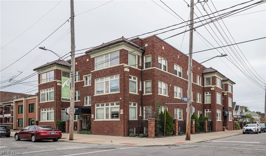 Located on 2nd floor of historic University View Building, this well maintained condo unit offers Old World charm with state of art security. Within walking distance to Case Western Reserve University, VA Medical Center and in close proximity to Cleveland Clinic and University Hospital. This unit makes great place to call home or investment opportunity. HOA fee includes 1 reserved parking spot in the gated lot. Inquire with your employer about eligibility for $ 30,000 Greater Circle Living Forgivable Loan.