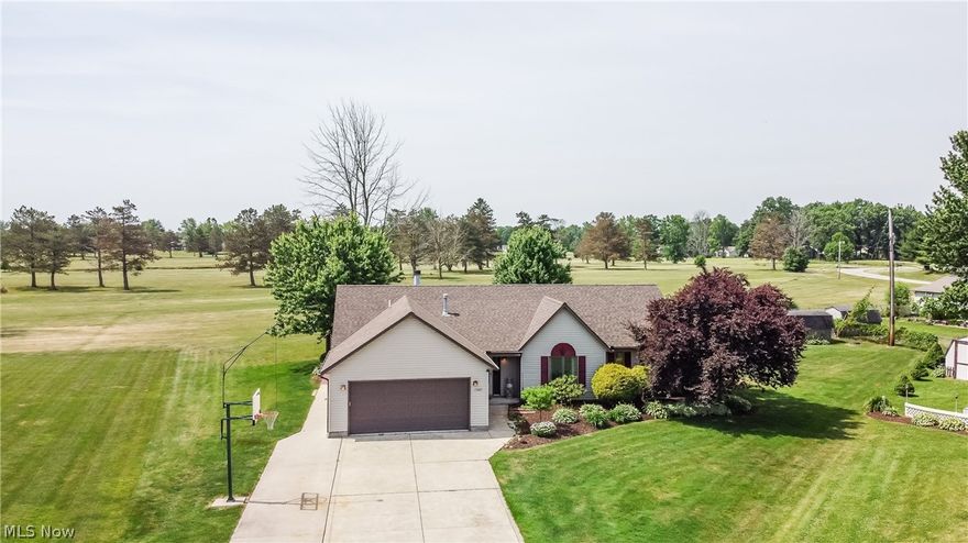 Don't Miss Your Opportunity to Own this Lovely 3 Bedroom Ranch on a Cul-De-Sac.  The Spacious Living Room Features a Fireplace Open To Dining Room.  A Bright and Airy Kitchen Boasts Stainless Steel Appliances, Tons of Cabinetry, and Opens to the Dining Area.   The Large Master has an attached Bathroom and Walk in Closet. Outside the Patio Doors, you will find a 27x14 Deck Overlooking the Golf Course. New Roof in 2019! A One Year Home Warranty Provides Additional Piece of Mind.  Property is Wheelchair Friendly.  This Lovely Neighborhood comes with a Park for Picnics, Playground, and a Lake for Fishing.  Call Today for your Private Tour!