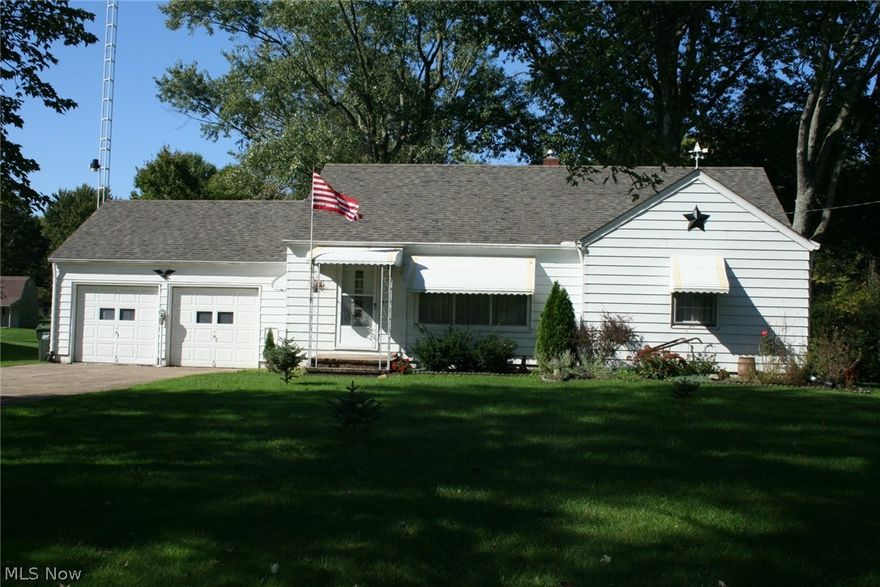 Super clean home in Keystone School District. Great opportunity for the first time home buyer. Home sits on one acre. Large 2 bedroom with ready to finish upstairs bedroom. There are 3 finished rooms in the basement. Hardwood floors on the main level. Huge backyard for kids, pets or recreation.