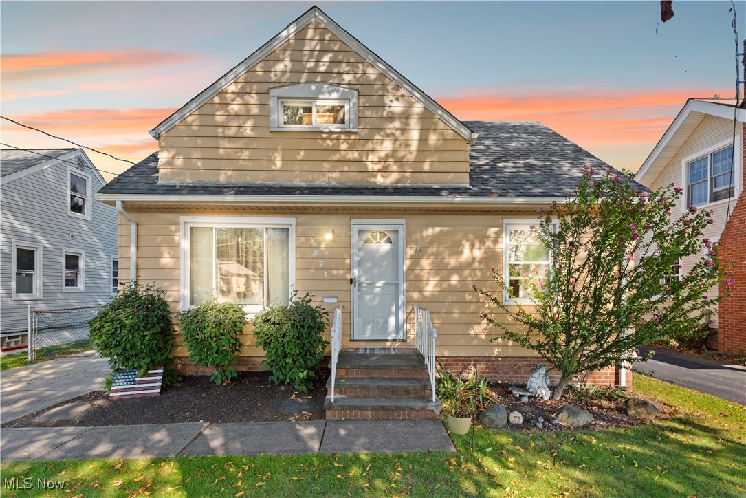 Welcome to this Charming Cape Cod Style Home in the Heart of Mayfield Heights!
Step inside this delightful haven & immediately feel the character & warmth of mid-century charm. Beautiful hardwood floors, an arched entryway, & a large picture window in the living room flood the space with natural light & invite the outdoors in.
Step inside the eat-in kitchen, overlooking your lush, tree-lined backyard. Kitchen features: granite countertops, sleek black appliances—including a refrigerator, range, & microwave. A convenient side door provides direct access to private driveway & lower level.
The main floor includes an ample-sized primary bedroom w/carpeting & ceiling fan, along with a second bedroom, also carpeted w/ceiling fan, both w/lots of natural light. A shared full bathroom w/ classic tub-shower combo completes this level.
Head upstairs to find a cozy landing w built-in bookshelf—perfect for a reading nook. Two more generously-sized bedrooms await, one oversized & the other currently shown as a TV room. Both feature carpet & roomy closets.
The partially finished lower level offers 390 square feet of versatile open space—ideal for a fitness area, game nights, TV watching, or recreation. The options are endless!
Enjoy your own private paradise in the oversized, mostly fenced backyard w/ built-in fire pit. The tropical-inspired patio is perfect for relaxing or entertaining, & the deep lot offers plenty of room for activities like soccer, cornhole, or dodgeball—it's like summer camp every day!
Peace of mind comes w/ recent updates incl. a new roof, gutters, and downspouts (2024).
Located just blocks from the popular Oakville Park & playground & walking distance to top-rated schools. This home offers the perfect blend of convenience, community, & comfort. Shopping, dining, and recreational options are all just minutes away.
Modern updates, timeless charm, & a prime location—this Mayfield Heights gem truly has it all. Don’t miss your chance to call it home!