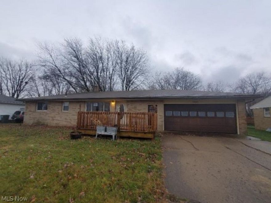 Built in 1966, this ranch home, offers 3 bedrooms, 1 full bath with ~1,134 sq ft of living space on +/- .35 acre lot. Seller WILL NOT ACTIVATE UTILITIES. Buyer to inspect and confirm all listing information prior to making offer. Water CANNOT be turned on for inspections. Property sold “AS-IS” without contingencies.