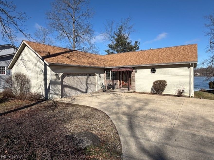 Welcome to Cinnamon Lake! This three-bedroom, two-and-a-half-bath ranch offers the perfect opportunity to enjoy life in a private gated community. Situated right on the water, this home features a two-car attached garage and an open floor plan that creates a bright, spacious feel—ideal for both everyday living and entertaining. Enjoy peaceful waterfront views from your own backyard in one of the area’s most desirable locations. Don’t miss your chance to make this home yours—schedule your showing today!