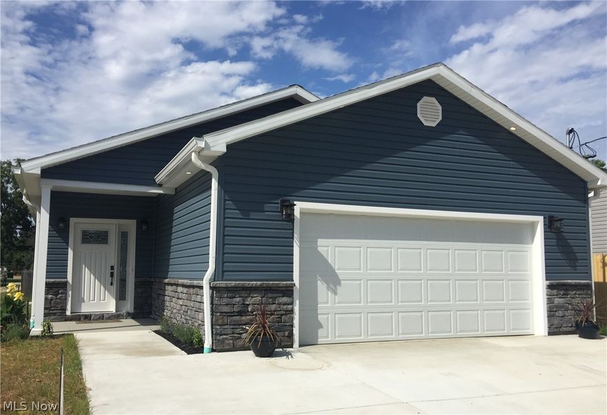 Stunning NEW Construction in the heart of Williamstown. 9ft. Cathedral ceilings. Open concept design. High end finishes. Lighted crawl space for additional storage. Home is plumbed for central vac.