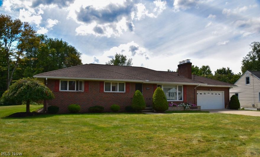 Wonderfully maintained 3 bedroom, 2 full bath all brick ranch in Lake school district! This home is filled with good sized windows to bring in the sun. It comes fully applianced including the washer, dryer and extra refrigerator on the lower level! Hardwood floors under the carpet, too! The spacious formal living room has a picture window, a fireplace and an arched doorway to the formal dining room. The eat-in kitchen has a dishwasher, countertop range, microwave, wall oven and a refrigerator. Wash your dishes with a beautiful view of the backyard through the picture window above the sink. Nice closet space in all 3 bedrooms. The main full bath offers dual sinks, a garden tub, a linen closet and a laundry chute. The finished lower level boasts a huge rec room with a fireplace and bar, the perfect entertaining space! There's also a full bath, laundry/utility room and a storage room. This home has wonderful curb appeal, a storage shed and plenty of space to run around in the flat backyar