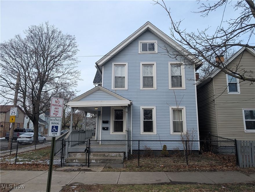 Large 2 unit duplex centrally located with easy access from 90 or 71 via Fulton. Minutes from downtown! Fantastic opportunity for owner occupant or investor alike. Each unit has been updated within the last 5 years with new flooring, renovated kitchens, baths, windows, HVAC and new roof (2000). Upstairs unit just vacant and downstairs rented for $1450/month. Each unit has 2 bedrooms (one large with walk in closets and one smaller perfect for guest room or office).