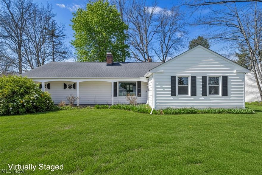 Thoughtfully refreshed throughout! This beautifully renovated home offers a perfect blend of modern updates and timeless charm. Three spacious bedrooms on the first floor, filled with natural light and ample storage. The primary bedroom features an en-suite bath, fully updated and beautifully finished. The open-concept main living area was designed for both comfort and entertaining creating a bright and airy flow. The living room fireplace maintains its original character while adding warmth and cozy charm. A fully updated kitchen and two full bathrooms.  The finished basement adds incredible versatility including a recreation room, an additional bedroom, and a half bath ready to accommodate a home office, gym, playroom, media room, or whatever you envision!  Outside, the backyard is lined with mature trees for shade and character, and the driveway extends to the backyard, perfect for extra parking, a basketball hoop, or entertaining. This home is move-in ready and designed for ease, comfort and class!