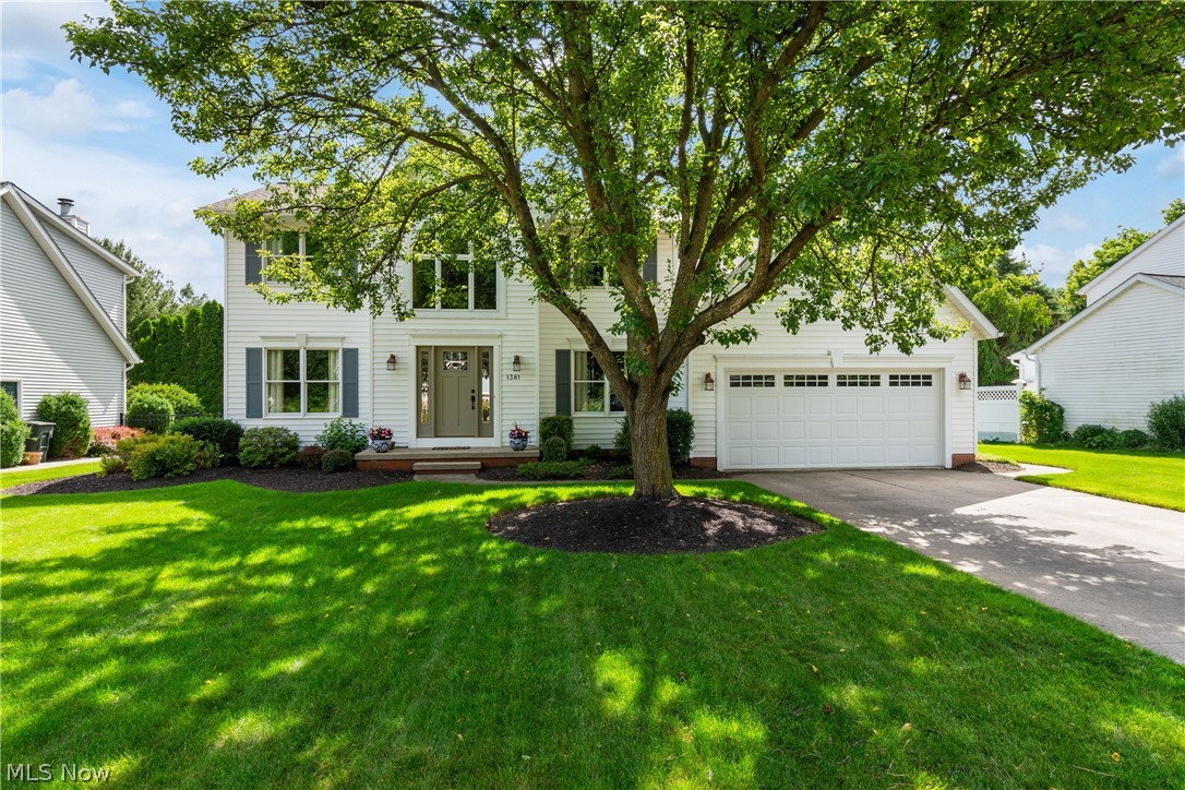 Welcome to this charming 3-bedroom colonial home in Wadsworth, beautifully remodeled to blend classic charm with modern luxury. The heart of the home is the remodeled kitchen, featuring a large center island, cambria quartz countertops, custom cabinetry, and top-of-the-line stainless steel appliances. The main floor includes a family room with a gas fireplace, a separate living room, a dining room with hardwood floors, and a convenient laundry room. Upstairs, the redesigned primary ensuite offers a completely remodeled walk-in closet, double vanity and oversized glass-enclosed shower. The finished lower level provides additional living space, perfect for a family room, home office, or recreation area. Outside, enjoy the beautifully landscaped yard with a two-tier deck, ideal for outdoor entertaining. Located close to schools, parks, shopping, and dining, this home is a perfect blend of elegance and convenience. Schedule your private showing today!
