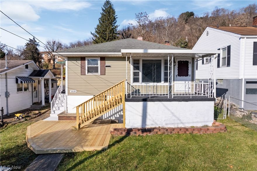 Welcome to 3535 Prospect Avenue, a charming and cozy 3-bedroom single-story gem in Shadyside, Ohio. Recently renovated and thoughtfully updated, this home is ready for its new owner. Step inside to the spacious livingroom, adjacent to the newly updated kitchen where culinary adventures await. Several improvements have been made! The basement has been waterproofed, and both front and side decks have been replaced, ensuring peace of mind. With brand new electrical service, this residence is not only cute but also efficient. This delightful home offers the perfect blend of comfort and convenience. Don't miss the chance to make 3535 Prospect Avenue your haven in Shadyside – a stylish retreat in a welcoming community!