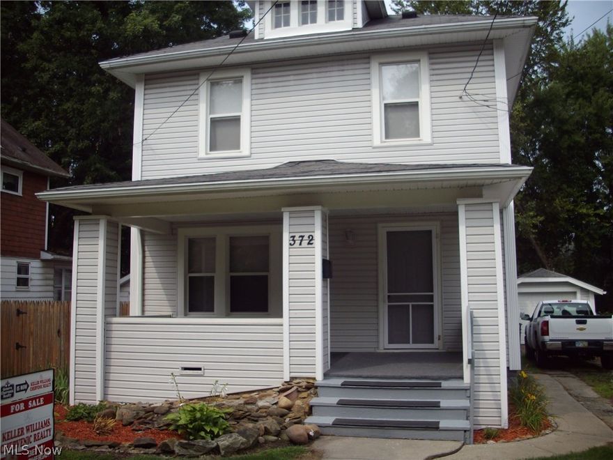 This wonderful Colonial offers a 1st floor Master with half bath, hardwood floors on main level bedroom, dining room, living room,  rooms freshly painted, new carpeting in upper bedrooms, with full bath, many items were  updated in 2009 windows, roof, vinyl siding, gutters. Private fenced yard and a 
 1 car garage detached and a walk out basement with plenty or head space to finish rooms... Seller is offering a Home Warranty for 1 year, kitchen appliances stay , a window cooling systems and home is close to everything .