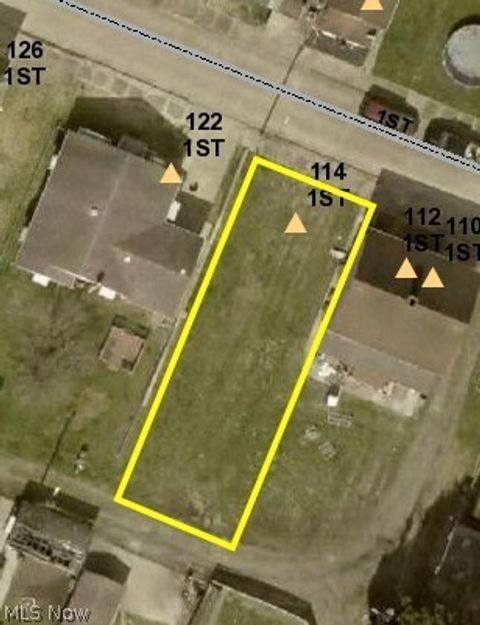 Vacant Land For Sale - 114 1st Avenue<br/> Jefferson County, Yorkville, OH 43971