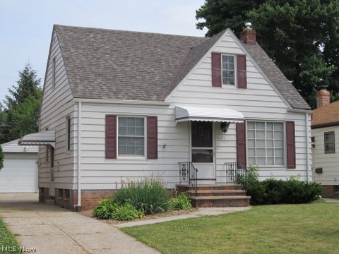 Lovely and ready to move right in! Come see this immaculate 3 bedroom, 1 bath bungalow with a newly built garage. Featuring an eat-in kitchen with all appliances, a spacious living room, 2 bedrooms, and a main bath on the 1st floor. There is gorgeous hardwood flooring throughout the 1st floor. The upstairs offers a large finished dormer with newer carpeting and a walk-in closet for extra storage. Updates include: architectural roof (1 layer), Pella windows, kitchen & bath, furnace, and a freshly painted interior. Completing this offering is a private yard, a full basement, and a laundry room.