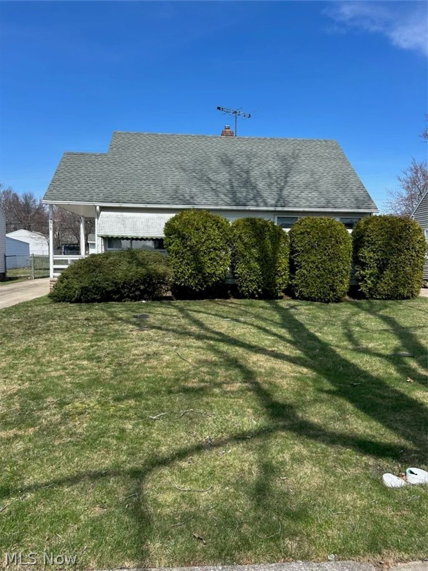 Charming Cape Cod nestled on a quiet street in Maple Heights! This well-maintained home offers the perfect blend of character and functionality, featuring a spacious layout with multiple bedrooms and flexible living space. The main level includes a bright and inviting living room, an eat-in kitchen with ample cabinet space, and comfortable bedrooms for convenient first-floor living.



Upstairs, you’ll find a large additional bedroom or bonus space, perfect for a primary suite, home office, or playroom. The full basement provides plenty of storage and potential for finishing to add even more living space.



Enjoy outdoor living in the backyard, ideal for entertaining, gardening, or relaxing. Conveniently located near shopping, dining, parks, and easy highway access.



Whether you’re a first-time buyer or looking to add to your investment portfolio, this home is full of potential. Schedule your showing today!