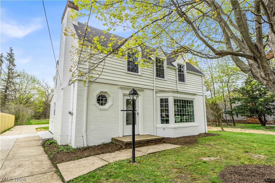 Discover the charm and convenience of this fully remodeled Colonial nestled on a picturesque, tree-lined street in Lyndhurst. Set on a spacious double lot, this property spans over an acre of land, presenting a serene escape in a prime location.
This move-in ready home has been meticulously updated to meet modern standards while retaining its classic elegance. The interior boasts new vinyl plank flooring and plush carpeting that set a warm, inviting tone throughout. Every detail has been thoughtfully addressed from the ground up, including new windows that flood the space with natural light, new paint throughout, new roof and new gutters, ensuring peace of mind.
The heart of the home, the kitchen, is true gem, featuring new stainless steel appliances, sleek granite countertops, stylish glass backsplash, freshly installed cabinets and a breakfast nook. Practical upgrades include a brand new half bath on the first floor for convenience and a beautifully remodeled full bathroom that combines comfort with style. A covered patio offers a serene atmosphere for that morning cup of coffee.
The exterior features a basement walkout, new concrete walkway blocks, and a new privacy fence.
Spanning 100 feet in frontage and 494 feet in depth, the dual lots offer 1.12 acres of potential. The vast backyard provides ample space for future additions like a pool, patio, or additional garden spaces.
Located just south of Mayfield Rd, you are moments away from local shopping, dining, and entertainment options. Easy access to the freeway puts the city and surrounding areas within quick reach, making it an ideal blend of suburban tranquility and urban convenience.