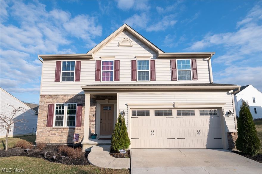 Lake Auction Services auction (Not a Live Auction).  Published List Price is the "Suggested Starting Bid". Submit Offers Now. Seller can Sell before the Auction Date. Spacious 5 BR /3.5 BA Colonial built in 2017. Open eat-in kitchen with an abundance of cabinetry, opens to the Dinette/Sun Room which leads to the backyard and pond. 1st floor also offers a Living Room, Dining Room which could be flex space. Spacious Master Suite on second level with private bath, double vanity & 2 walk in closets. Also on the second floor are three additional bedrooms  and guest bathroom. Full finished lower level with a huge Recreation Room and fifth Bedroom plus 3rd full bath. This home has great use of space and is located in sought-after Marshview Landing.