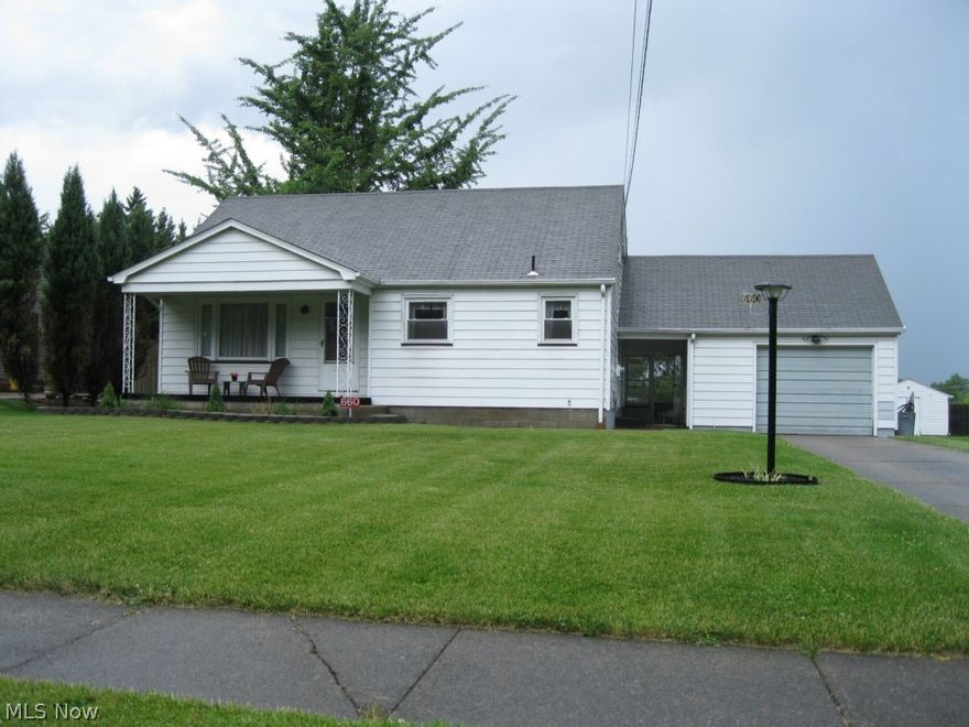 Adorable Cape! Kitchen Cabinets have been updated!  First Floor Full Bathroom is All Updated and gorgeous! Hardwood floors on first floor, including under living room carpet.  Extra wide driveway!  Newer Tilt-In Windows. CENTRAL AIR!  All appliances stay! Newly Landscaped front yard with Porch. Large Back yard with Shed.  Electric box newer.  Breezeway has "naturestone-like" flooring.  The basement, with Shower & Commode,  is ready for your finishing touches for your entertainment area.

 Buyers please note:  The listed "sunroom" is actually a Breezeway 16x6.  Also, The Rec room in basement has painted walls & flooring, Makes a Great entertainment area, Even Has a Movie Screen, which Could Stay if you write it in your offer! (This rec room is NOT part of the 1352 square footage.)
Home Warranty.