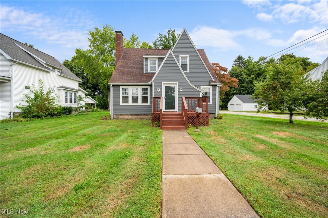 Welcome to your new home in the heart of Geneva, Ohio! This spacious 4-bedroom, 2-bath Tudor-style home blends comfort, functionality, and small-town charm.
Inside, you’ll find a sun-filled living room with large windows, original hardwood floors, and a cozy fireplace. The dining room shines with classic built-ins and rich wood trim, adding timeless character. A first-floor bedroom and full bath provide convenience, while generous closet space makes storage easy. The full basement offers bonus living potential and extra flexibility.
Recent updates include a new roof (2023), new siding (2025), and central air conditioning for year-round comfort. Outside, enjoy excellent curb appeal and a spacious yard — complete with a treehouse and slide that’s perfect for play or entertaining.
Ideally located near parks, schools, shopping, local wineries, Geneva-on-the-Lake, and Lake Erie’s shoreline, this home combines small-town comfort with modern updates.
Don’t miss your chance to own this Geneva gem — contact your favorite REALTOR® today!
